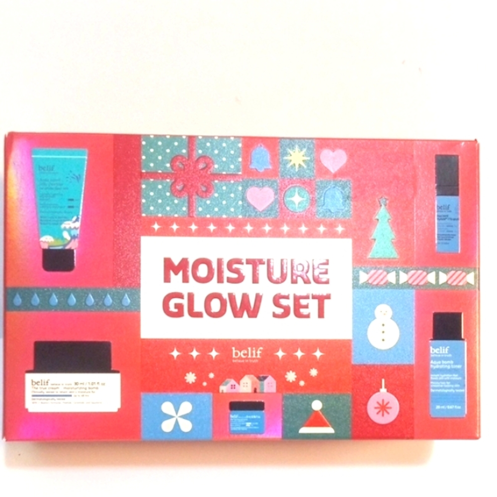 BELIF Moisture Glow Hydration 5-Piece Set NIB